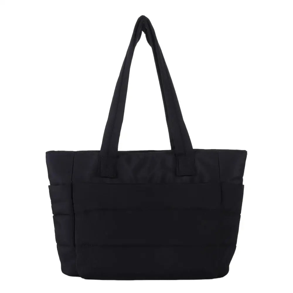 Bolsa Tote Feminina Grande Poliéster Multi Bolsos Casual