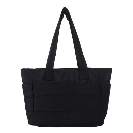 Bolsa Tote Feminina Grande Poliéster Multi Bolsos Casual