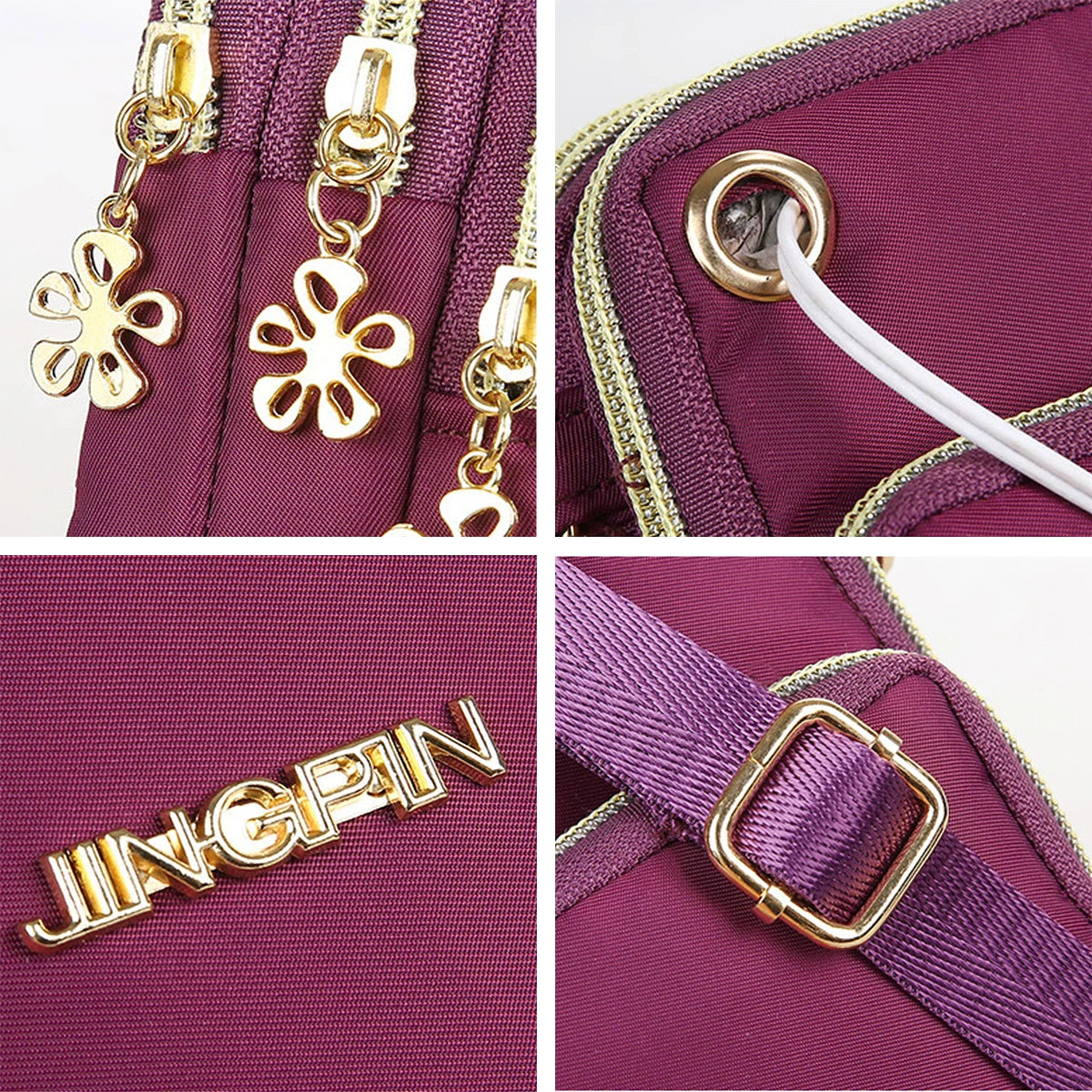 Bolsa Feminina Mini Crossbody Oxford Casual 2024