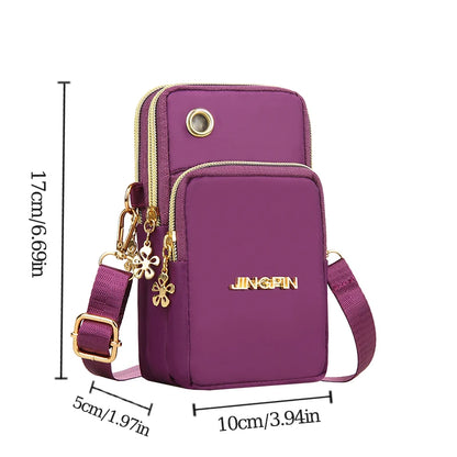 Bolsa Feminina Mini Crossbody Oxford Casual 2024