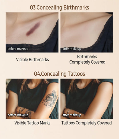 Corretivo Cremoso à Prova d’Água Cobertura Total