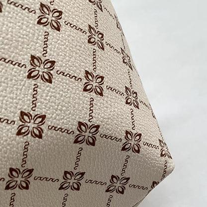 Bolsa Tote Feminina Grande em Couro PU Macio com Tassel